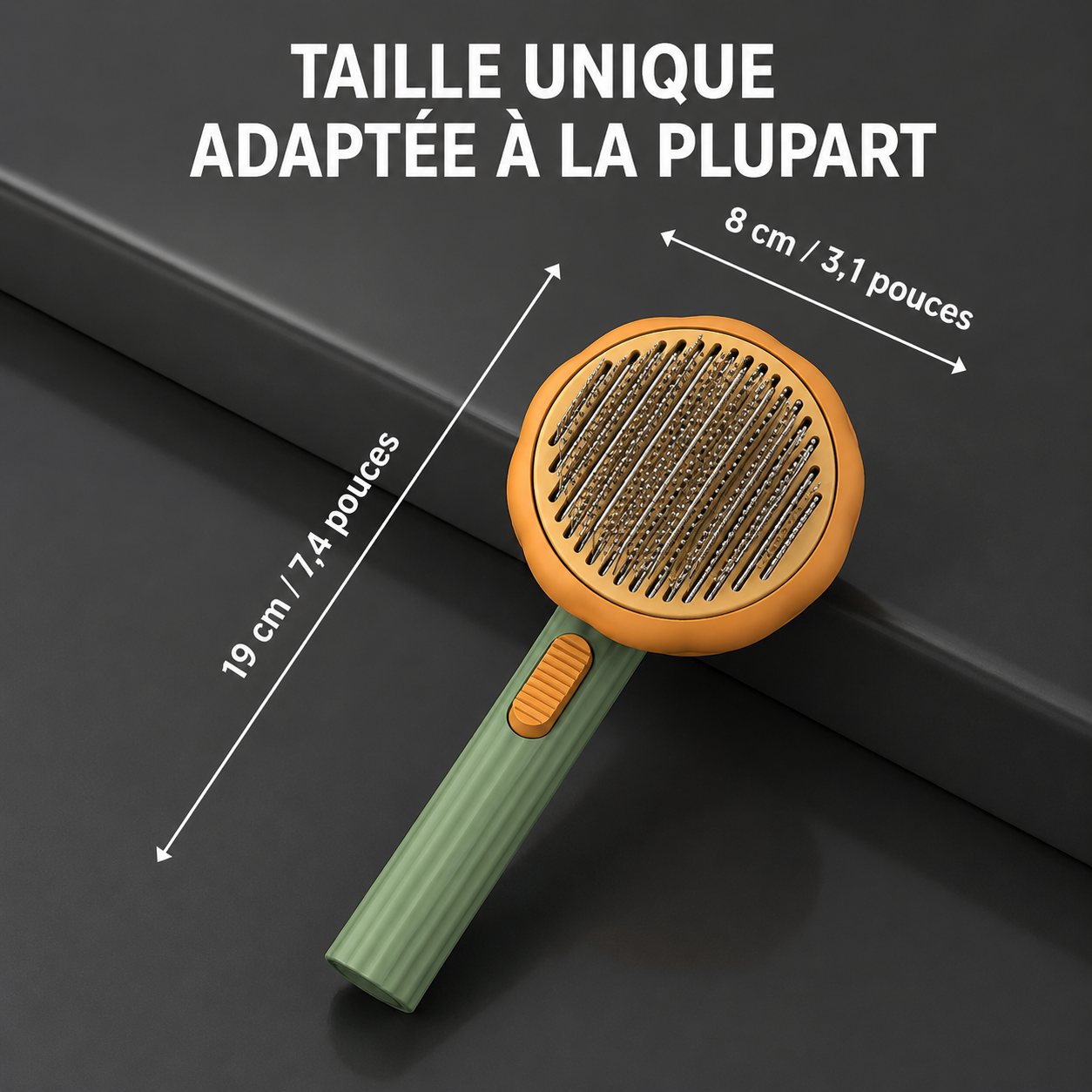 Brosse retire poils