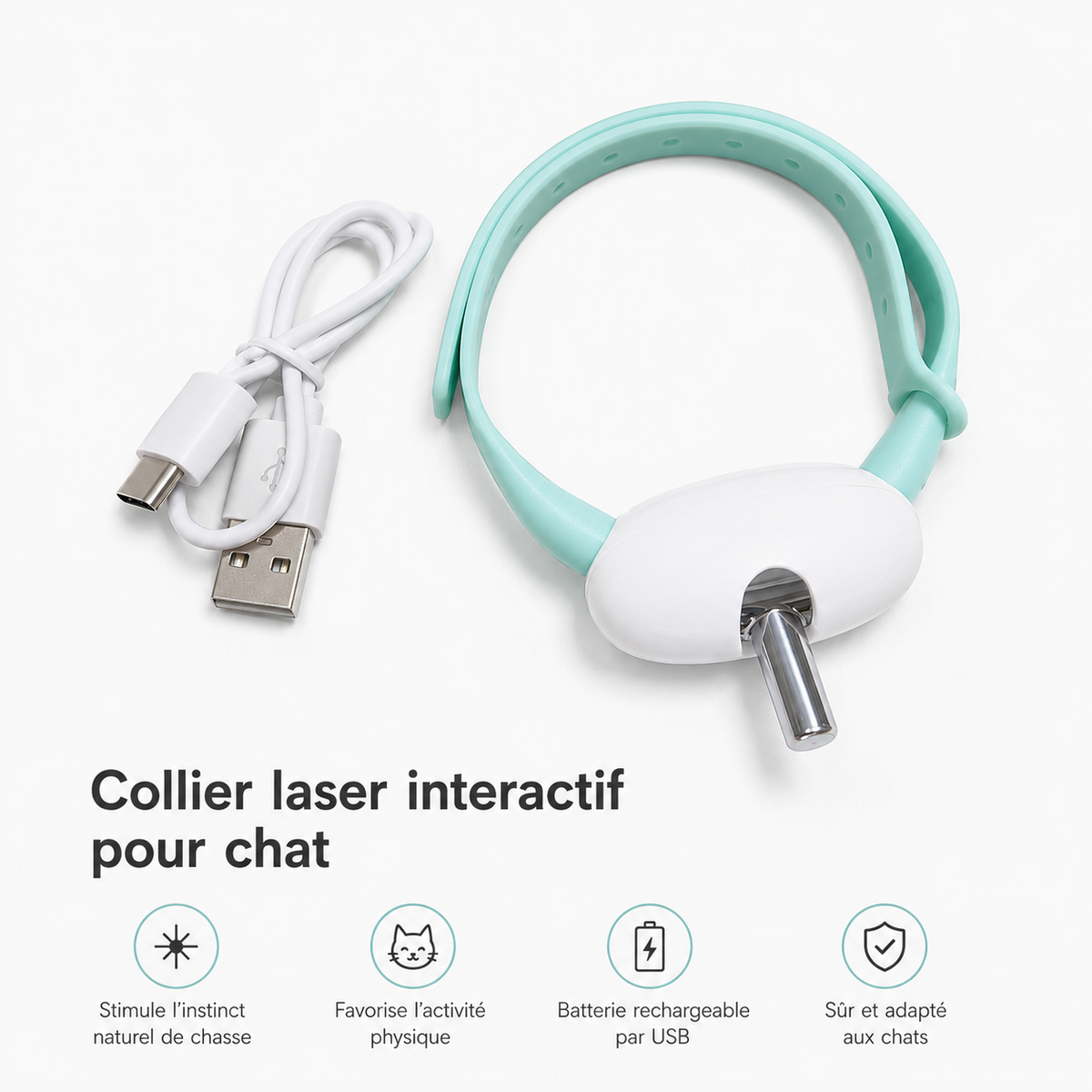 Collier laser