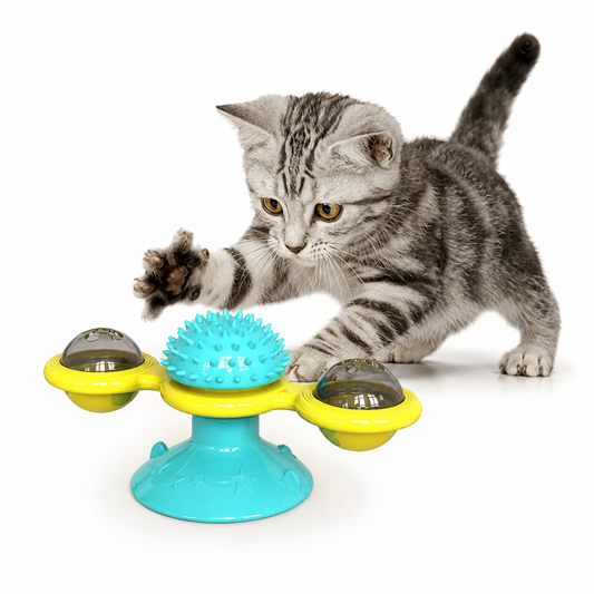 Jeu rotatif pour chat